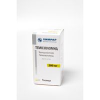 Темозоломид капсулы 180мг 5шт миниатюра фото №3