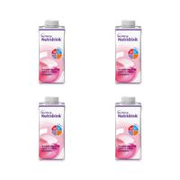 4Х Смесь жидкая высококалорийная клубника Nutridrink/Нутридринк 200мл