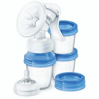 Молокоотсос ручной c системой хранения молока полипропилен Natural Philips Avent (SCF330/12, SCF330/13) миниатюра фото №5