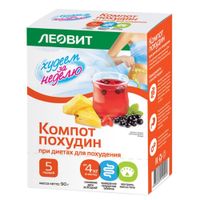 Компот Похудин Леовит пак. 18г 5шт