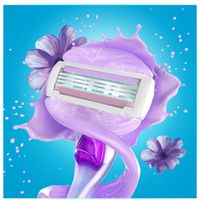 Женская бритва Gillette Venus Breeze + 2 сменные кассеты cо встроенными полосками с гелем миниатюра фото №9