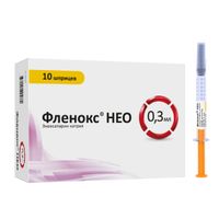 Фленокс нео раствор для ин. 10000 анти-ХА МЕ/мл 0,3мл шприц 10 шт.