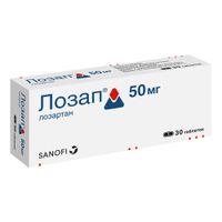 Лозап таблетки п/о плен. 50мг 30шт миниатюра фото №2