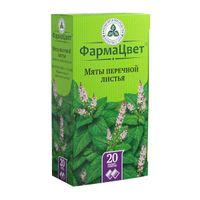 Мяты перечной листья ф/п 1,5г 20шт
