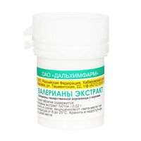Валерианы экстракт таблетки п.п.о. 0,02г 100 шт.