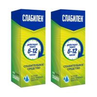 2Х Слабилен капли для приема внутрь 7,5мг/мл 15мл