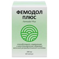 Фемодол Плюс капсулы 390мг 60шт миниатюра фото №4