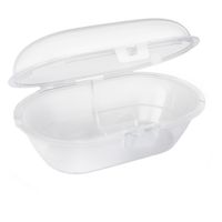 Соска-пустышка силиконовая ортодонтическая с футляром 0-6 мес. Ultra Air Philips Avent 2шт (SCF085/02) миниатюра фото №3