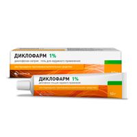 Диклофарм гель для наружного применения 1% 50г 