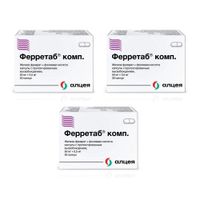 3Х Ферретаб Комп. капсулы пролонг действия 30шт