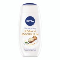Гель-уход для душа крем и масло ши Nivea/Нивея 250мл