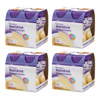 4Х Питание лечебное диет-е высокобелковое со вкусом имбиря и тропических фруктов Компакт Протеин Nutridrink/Нутридринк 125мл 4шт 4Х Питание лечебное диет-е высокобелковое со вкусом имбиря и тропических фруктов Компакт Протеин Nutridrink/Нутридринк 125мл 4шт