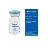 Онкаспар раствор для инъекций фл. 3750МЕ 5мл