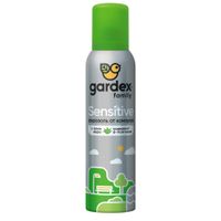 Аэрозоль от комаров с алоэ вера для взрослых и детей с 6 лет Sensitive Family Gardex/Гардекс 150мл