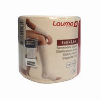 Бинт эластичный средней растяжимости модель 5 Lauma/Лаума 8см х 3,5м миниатюра фото №4