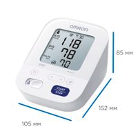 Тонометр автоматический Comfort M3 Omron/Омрон (ALRU) миниатюра фото №11