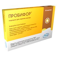 Пробифор порошок для приема внутрь 500млн. КОЕ/пак. 0,85г 10шт