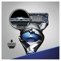 Бритва Gillette (Жиллетт) безопасная Fusion Proshield Chill + 1 сменная кассета миниатюра фото №8