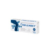 Гиалджект вязкоэластичный имплантат шприц 1,5% 2мл