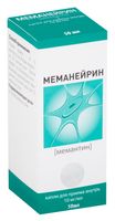 Меманейрин капли для приема внутрь 10мг/мл 50мл Меманейрин капли для приема внутрь 10мг/мл 50мл