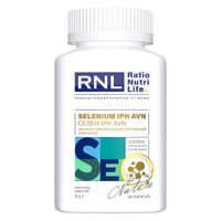 Хелатно-минеральный пептидный комплекс селен IPH AVN RatioNutriLife капсулы 0,5г 30шт