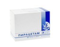 Пирацетам капсулы 400мг 60шт