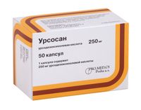 Урсосан капсулы 250мг 50шт
