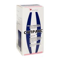 Супракс гранулы для приг. суспензии для приема вн. 100мг/5мл 30г