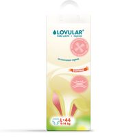 Трусики-подгузники lovular солнечная серия l 9-14кг, 44 шт/уп миниатюра