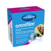 Пластырь фиксирующий Omnifilm/Омнифилм 2,5см х 5м миниатюра