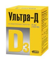 Ультра-Д таблетки жевательные 425мг 60шт