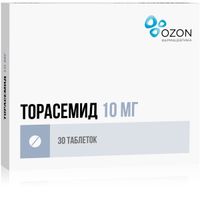 Торасемид таблетки 10мг 30шт