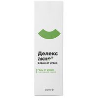 Гель против угрей Делекс Акне 30мл