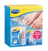 Набор Scholl/Шолл: Пилка электрическая для ногтей+Масло для ухода за ногтями фл. 7,5мл