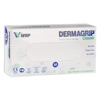 Перчатки латексные неопудренные нестерильные Classic Dermagrip/Дермагрип 100шт р.M