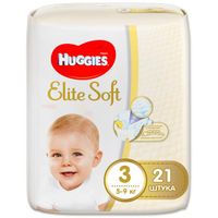 Подгузники детские Elite Soft Huggies/Хаггис 5-9кг 21шт р.3