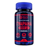 Гуарана 1000 GLS капсулы 400мг 60шт