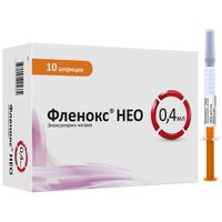 Фленокс Нео шприц раствор для инъекций 10000анти-Ха МЕ/мл 0,4мл 10шт