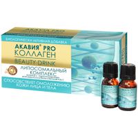 Коллаген Beauty Drink Pro Акавия напиток фл. 10мл 15шт миниатюра фото №2