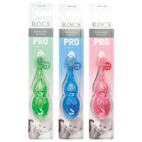 Щетка зубная экстрамягкая для детей до 3 лет Baby Pro R.O.C.S./РОКС миниатюра фото №2