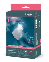 Бандаж на брюшную стенку B.Well/Би Велл W-421, белый, р.M