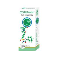 Статиглин таблетки 1,75мг 120шт