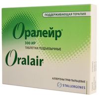 Оралейр таблетки подъязычные 300ИР 90шт