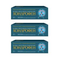 3Х Хондрофен мазь для наружного применения 30г