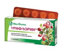 Урифлорин таблетки 300мг 20шт