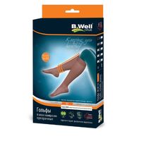 Гольфы компрессионные 2 класс JW-121 Med прозрачные телесные B.Well/Би Велл р.3