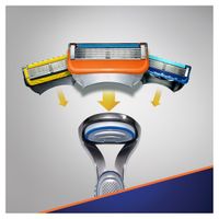 Набор Gillette Жиллетт бритва Fusion Proglide Flexball со сменной кассетой + гель для бритья 75 мл миниатюра фото №4