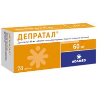Депратал таблетки п/о плен. кишечнораств. 60мг 28шт