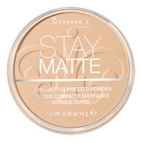 Пудра спрессованная Rimmel Stay Matte Re-pack peach glow тон 003 миниатюра фото №2