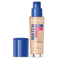 Крем тональный  Rimmel Match Perfection тон 101 30 мл миниатюра фото №5
